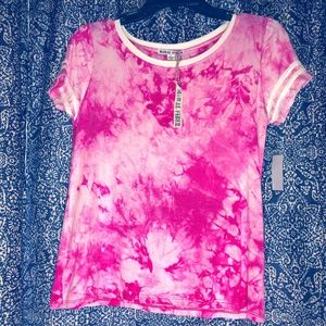 Pink Tie Dye shirt, NWT